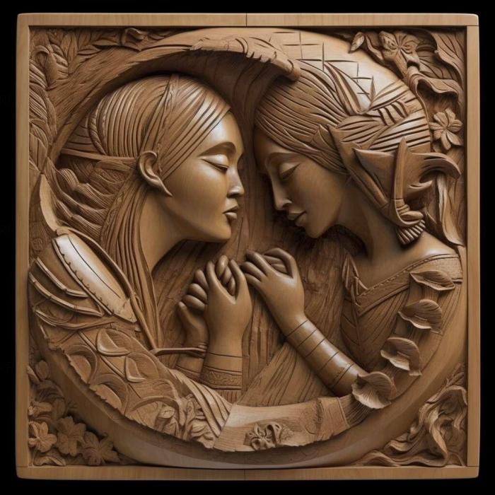 نموذج ثلاثي الأبعاد لآلة CNC 3D Art 